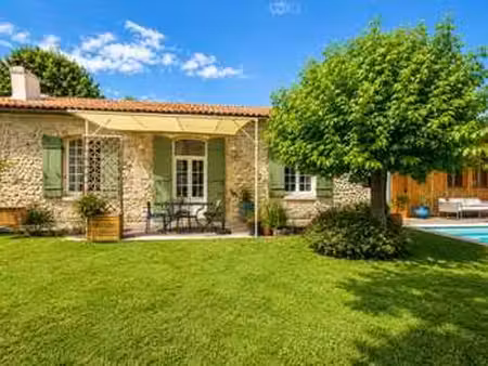 vente longère et corps de ferme piscine au bouscat (33110) : à vendre piscine / 175m² le b