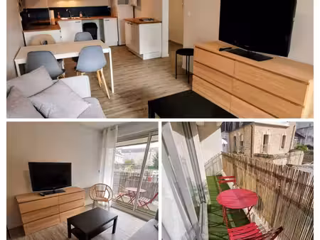 appartement t2 meublé avec balcon - hyper-centre d'auray
