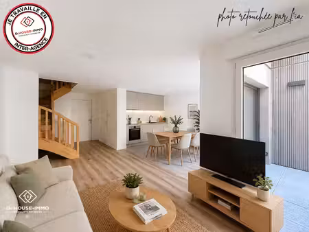 appartement duplex t3 de 69 36 m² à mérignac - résidence sécurisée avec ascenseur