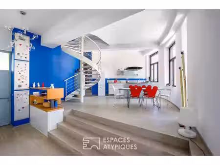 loft spectaculaire en triplex en hyper centre