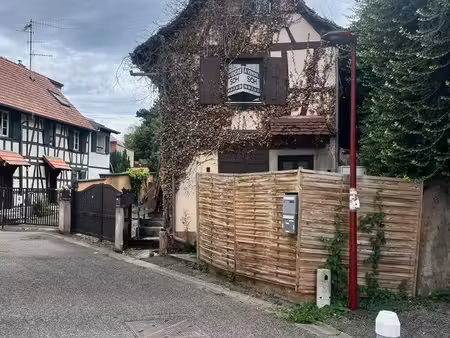 schiltigheim — maison alsacienne divisée en 2 appartements — 65 m² — libre de toute occupa