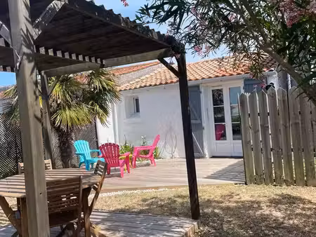 charmante maison sur l'île d'oléron 46 m2 + garage 15 m2