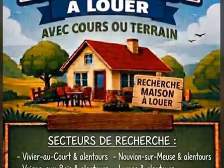 urgent recherche maison à louer