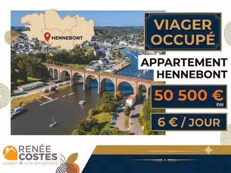 viager occupé - f83 ans - hennebont (56700)