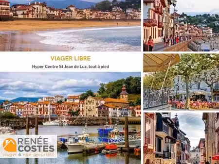 viager libre - f78-h78 ans - st jean de luz (64500)