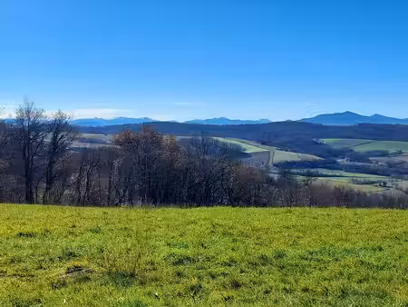 terrain constructible 3 ha vue montagnes