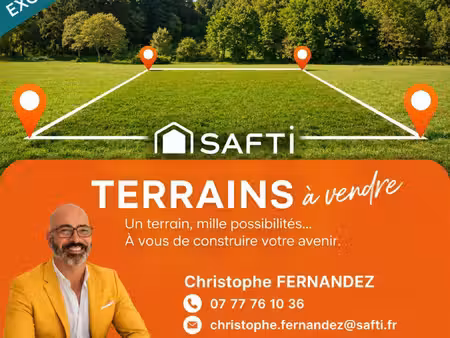 beau terrain constructible pour votre nid douillet