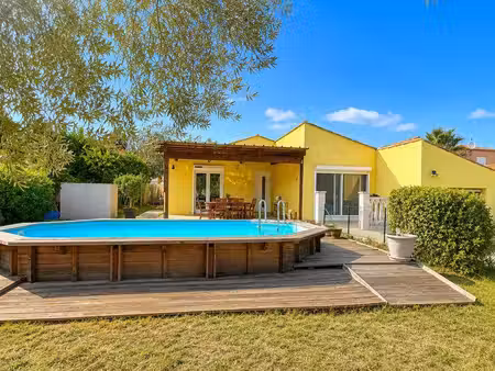 vente maison 4 pièces 90 m² marseillan (34340)