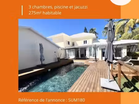 a acheter - villa - st gilles les bains