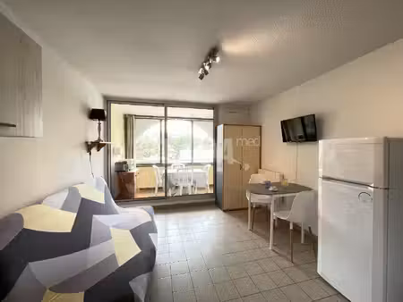 location appartement 1 pièce 19m² sete 34200