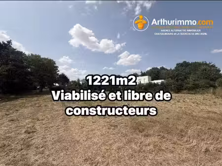 achat terrain 1 221m² bourgbarre 35230