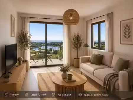 vente appartement 2 pièces 46 m² à villenave-d'ornon (33140)  135 888 €