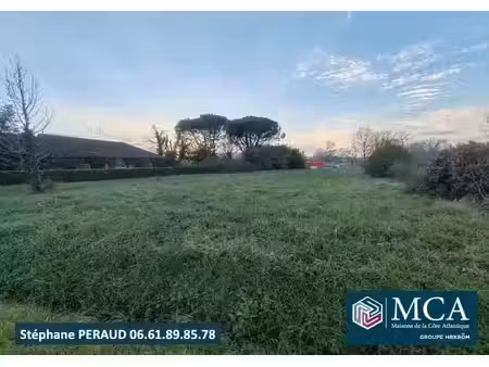 vente terrain 1540 m² à saint-cricq-du-gave (40300)  45 500 €