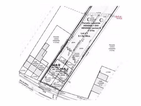 terrain à vendre de 868 m² à hensies (vbe57803)