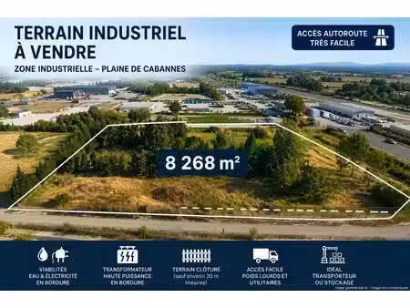 vente terrain cabannes 13440 8268m²