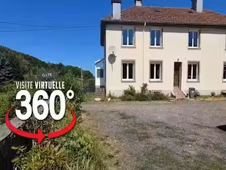 vente maison 5 pièces 110 m² à la croix-aux-mines (88520)  129 600 €