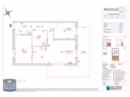 location appartement 3 pièces 65m² bordeaux 33100