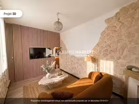 vente maison 2 pièces 48 m² beaucroissant (38140)