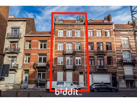 maison en vente publique à rue de monténégro 53 saint-gilles (vbe57822)