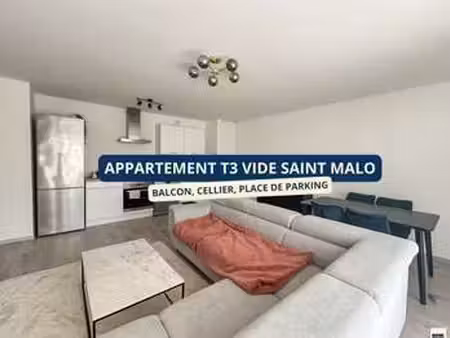 location appartement 3 pièces à saint-malo (35400) : à louer 3 pièces / 71m² saint-malo