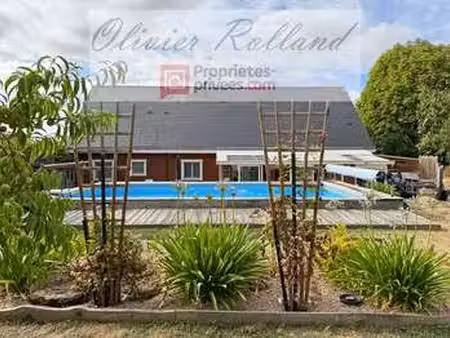 vente maison piscine à champ-sur-layon (49380) : à vendre piscine / 135m² champ-sur-layon