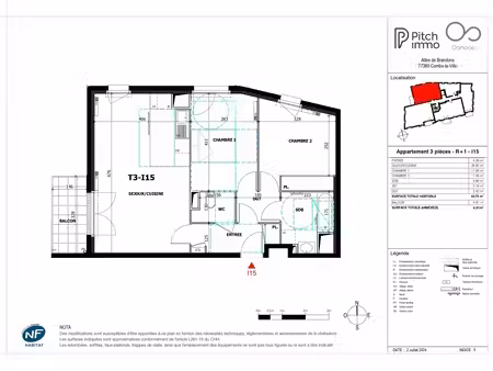 appartement t3