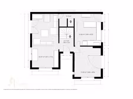 maison familiale 3 chambres avec jardin et garage à lodelins