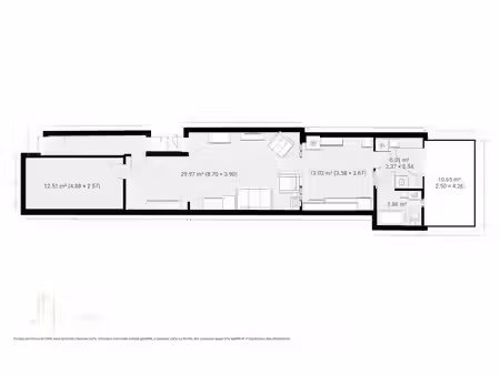 maison 2 chambres avec jardin  terrasse et garage à la louvi