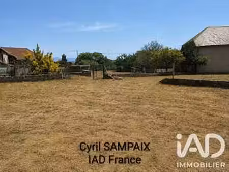 vente terrain à saint-didier-de-bizonnes (38690) : à vendre / 1153m² saint-didier-de-bizon