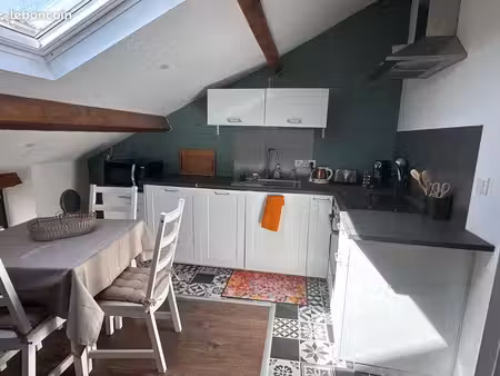 ? à louer – studio meublé 38 m² – centre-ville de jonquières