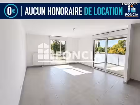 appartement 3 pièces 63 m²
