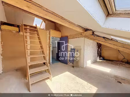 appartement 1 pièce(s) 38 75m2 au sol - superficie 16.85m2 carrez