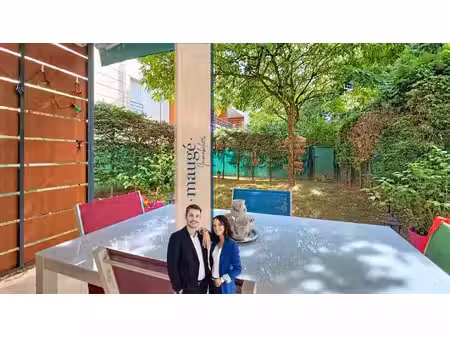 appartement avec jardin - 3 chambres - terrasses - garage double