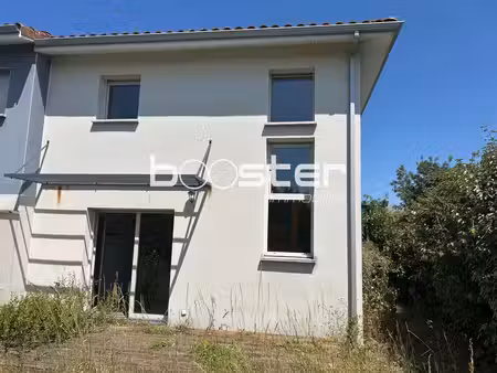 quint fonsegrives - maison 3 pieces récente avec parking et jardin