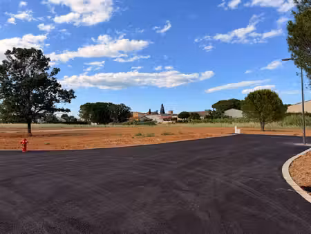terrain à vendre de 836m2 alignan du vent (34)