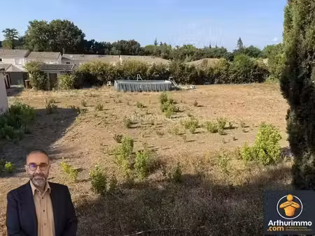vente terrain 600 m2 à pouzols