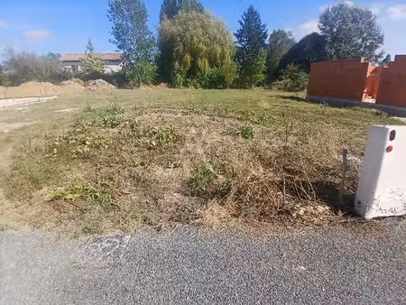 vente terrain  617.00m²  brizambourg