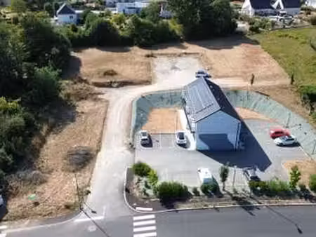 vente terrain à lanvénégen (56320) : à vendre / 525m² lanvénégen