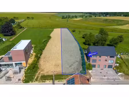 magnifique terrain - poss maison 3 facades