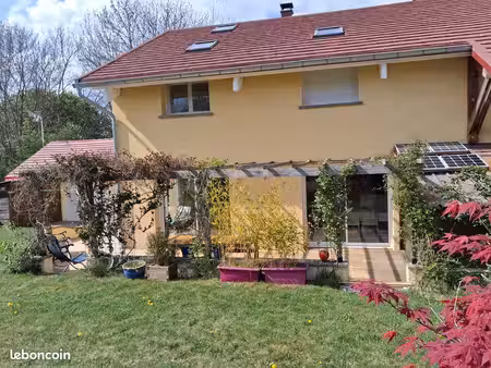 maison familiale 180 m² – très économe – 4 chambres – garage double 27 m² + mezzanine – te