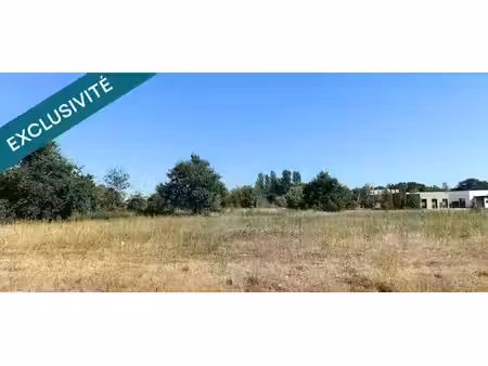 vente terrain à batir 3930 m² à savigny-en-véron (37420)  72 100 €