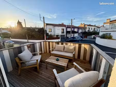 bel f4 rénové  perpignan la lunette  avec terrasse et stationnement