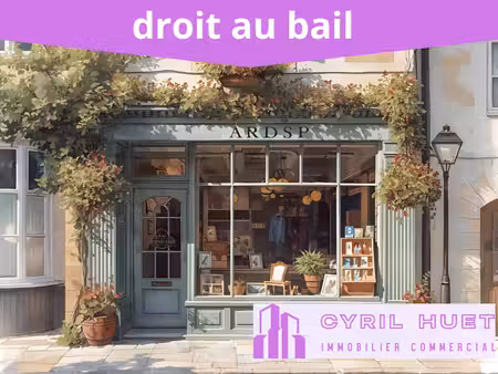 sainte maxime - cession de bail  local 140 m²  emplacement n°1