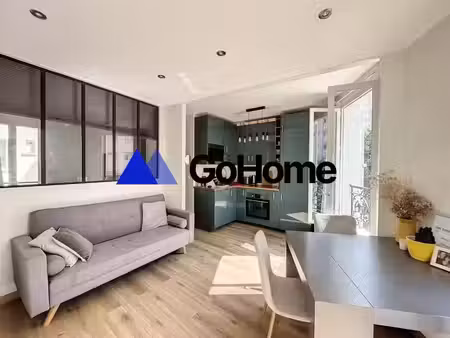 location meublée appartement 2 pièces 30 m² à levallois-perret (92300)  1 088 €