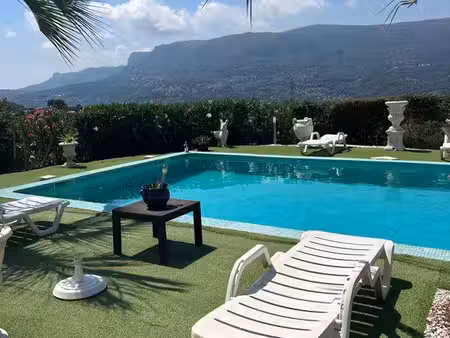colomars-propriete d’exception avec piscine vie panoramique et terrain de 2262m2