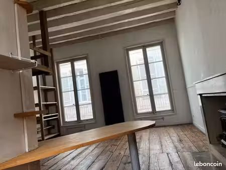 libre 1er septembre : loft duplex rue st-michel