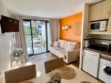 studio meublé 27m² avec terrasse – cannes croix des gardes – résidence de standing