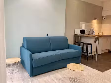 studio meublé 20m² centre-ville la rochelle
