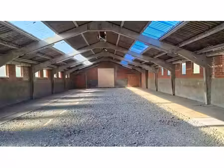 surface industrielle à louer à chaussée de la barrière 2 péruwelz (vbe58111)