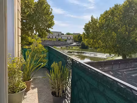 location appartement 3 pieces avec terrasse a sommieres